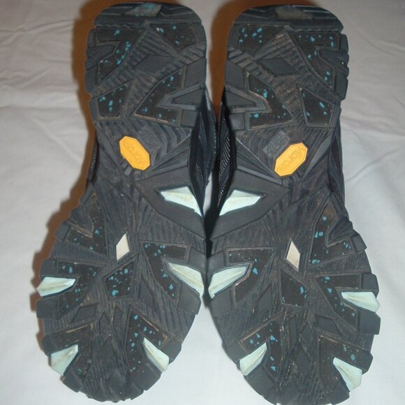 Merrell Women's Size 9 Moab Mid Waterproof Hiking Boots Grey Granite WORN ONCE? - Picture 5 of 7